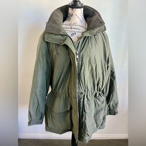 Pacific Trail Dark Olive Green Anorak
